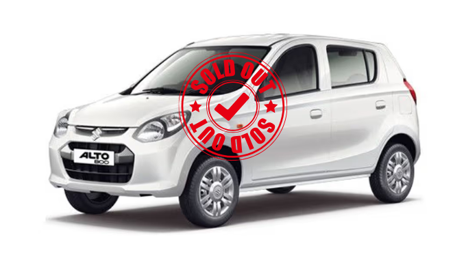 ALTO 800 LXI - 2016 - Sold - TN38